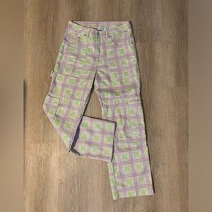 Ragged Priest Plaid Women's Jeans
